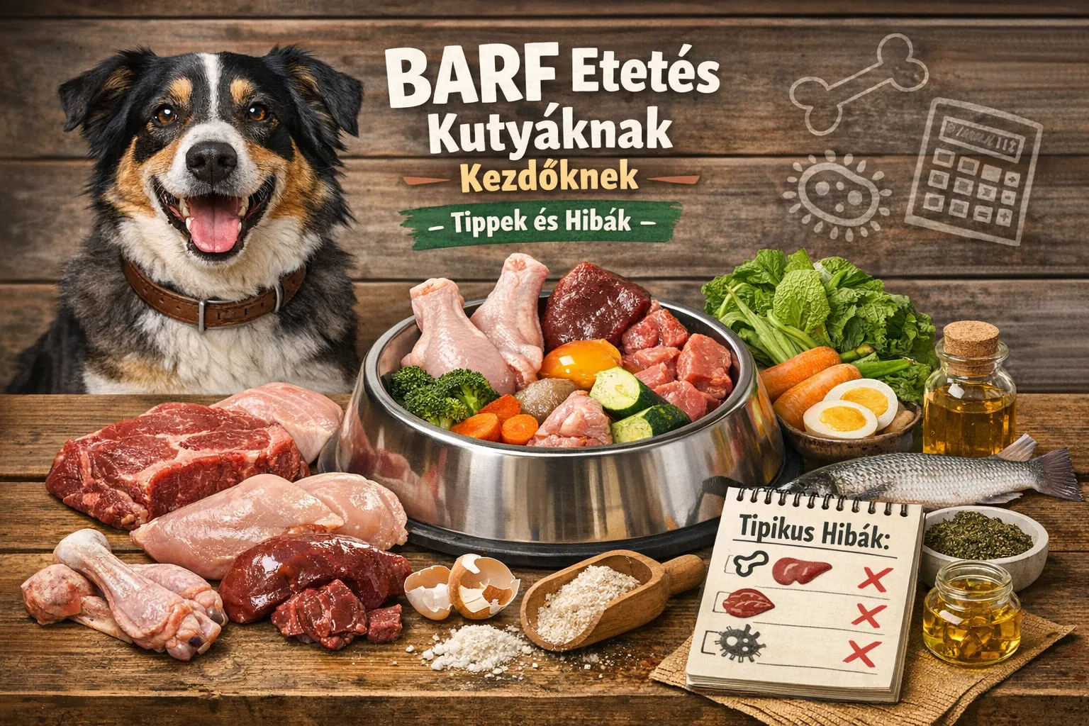 BARF etetés kutyáknak kezdőknek: mire figyelj, és mik a tipikus hibák?