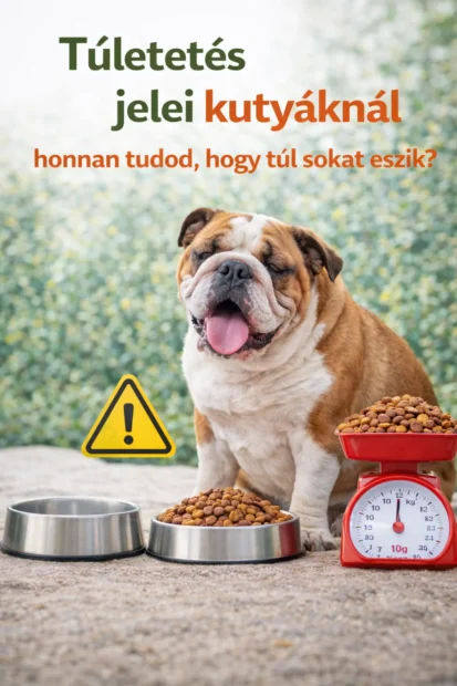 túletetés jelei kutyáknál, túletetett kutya tünetei, túl sokat eszik a kutya, kutya túletetés