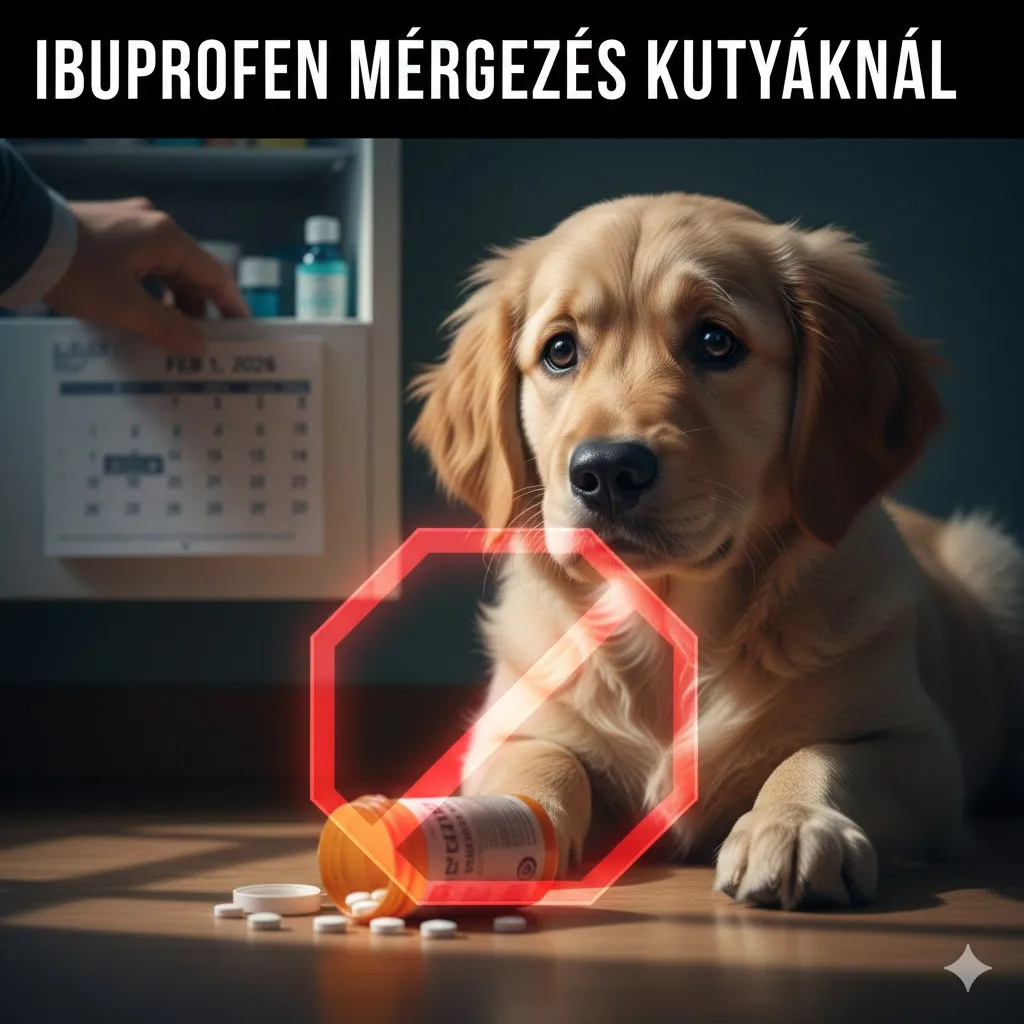 Ibuprofen mérgezés kutyáknál: „csak egy szem” is baj lehet – tünetek, azonnali