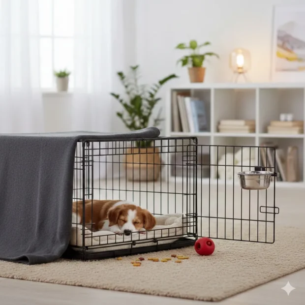 Kutya kennel, kennel, kutya szoba kennel, boxhoz szoktatás kutyának, kennelhez szoktatás kutyának, kutya sír a boxban mit tegyek, meddig lehet a kutya a boxban