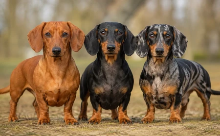Tacskó színek: FCI-színváltozatok, dapple/harlekin és brindle