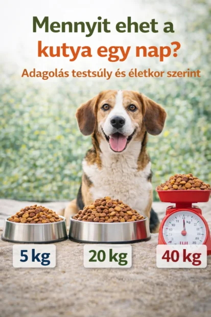mennyit ehet a kutya egy nap kutya napi adag mennyi etel kell a kutyanak kutya etetes adagolas