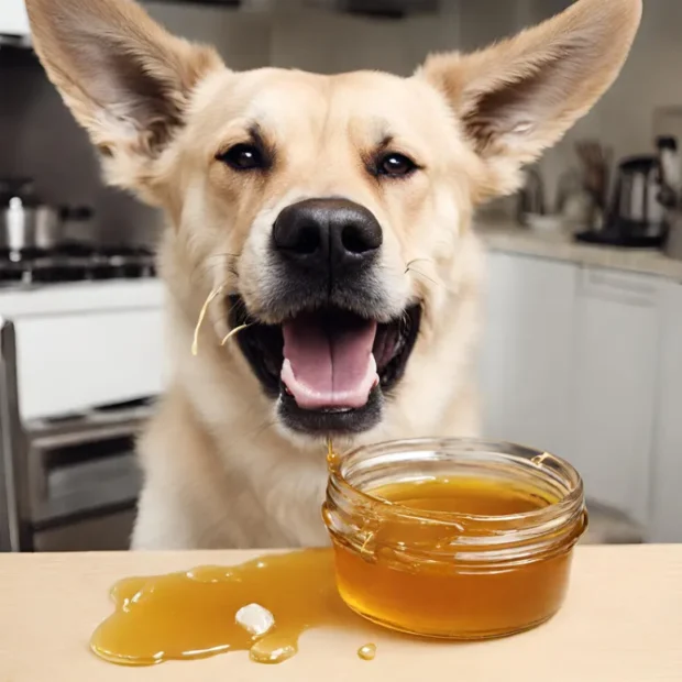 kutya méz, mézet, ehet a kutya mézet, mennyi mézet ehet a kutya, méz kutyának hasmenés, méz kutyának allergia tünetei, kölyökkutya ehet mézet, méz torokfájás kutyának, méz sebre kutyának